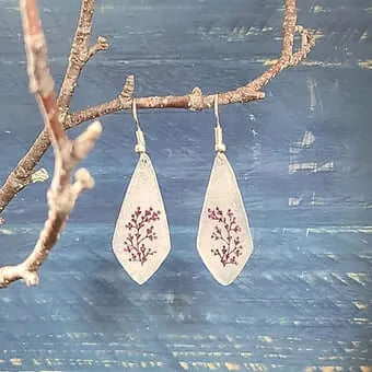 Leaf Design Earrings