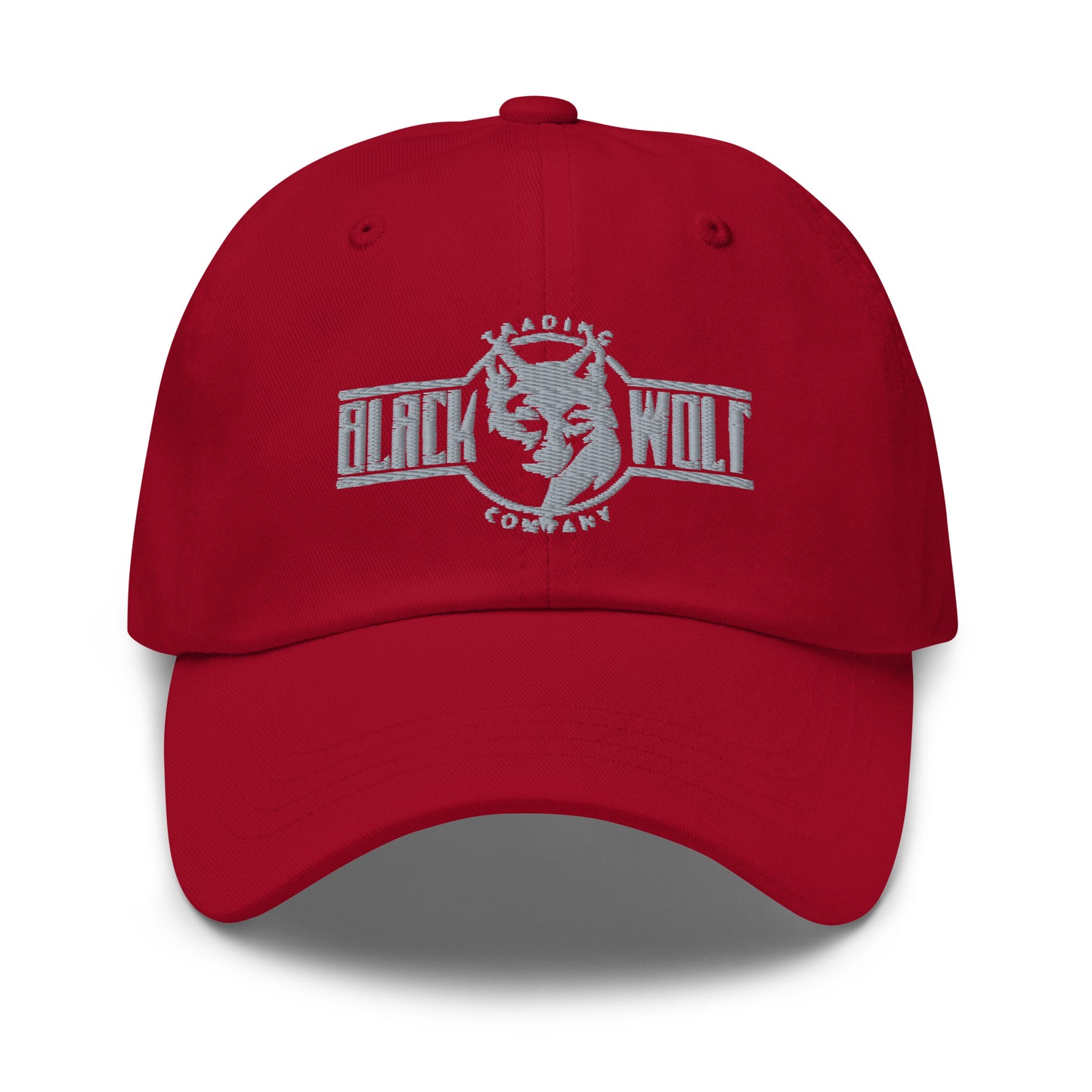 Black Wolf Trading Company- Grey Embroidery