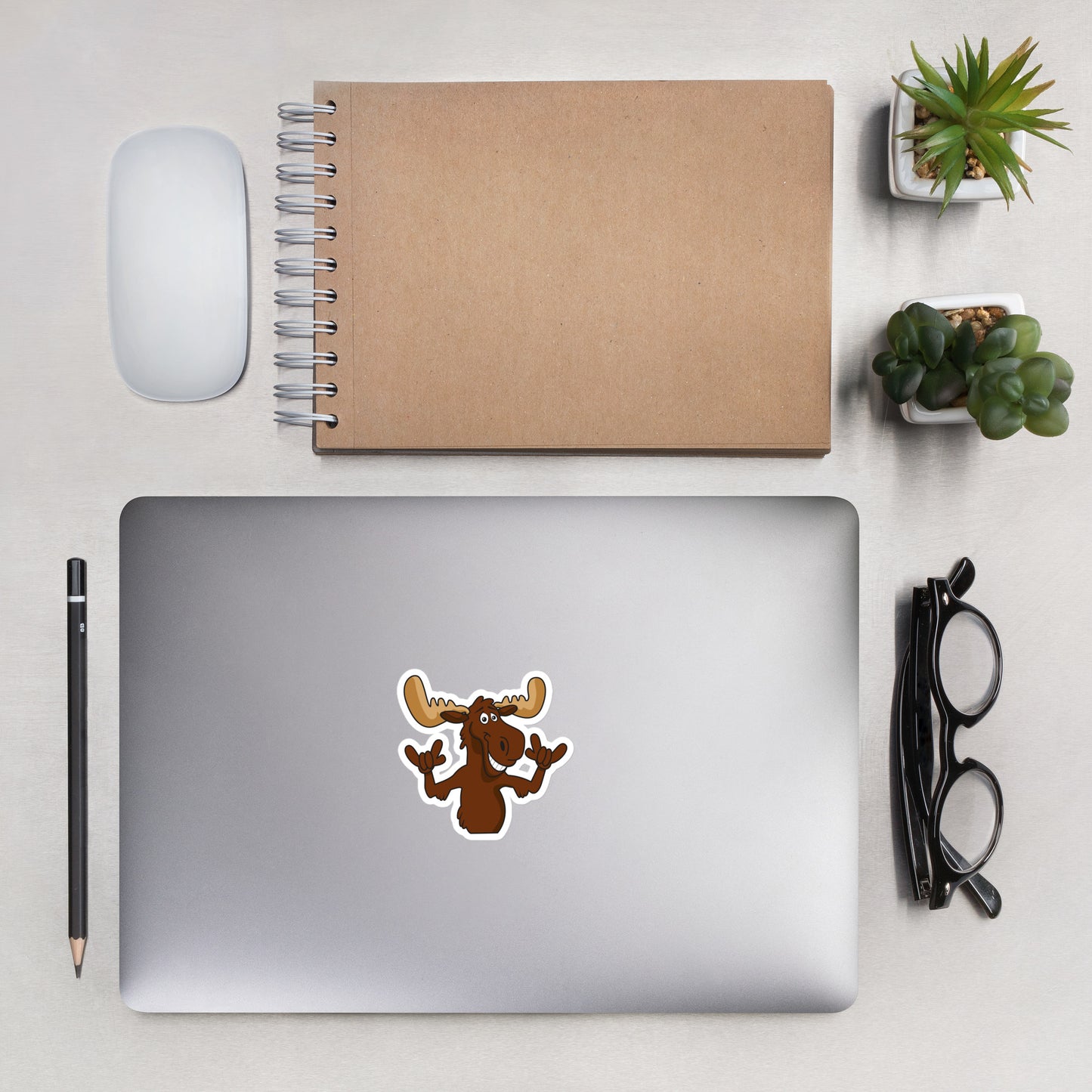 "Cool Moose" Sticker