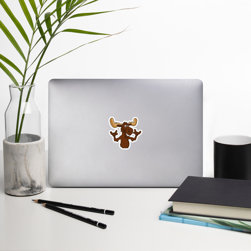 "Cool Moose" Sticker