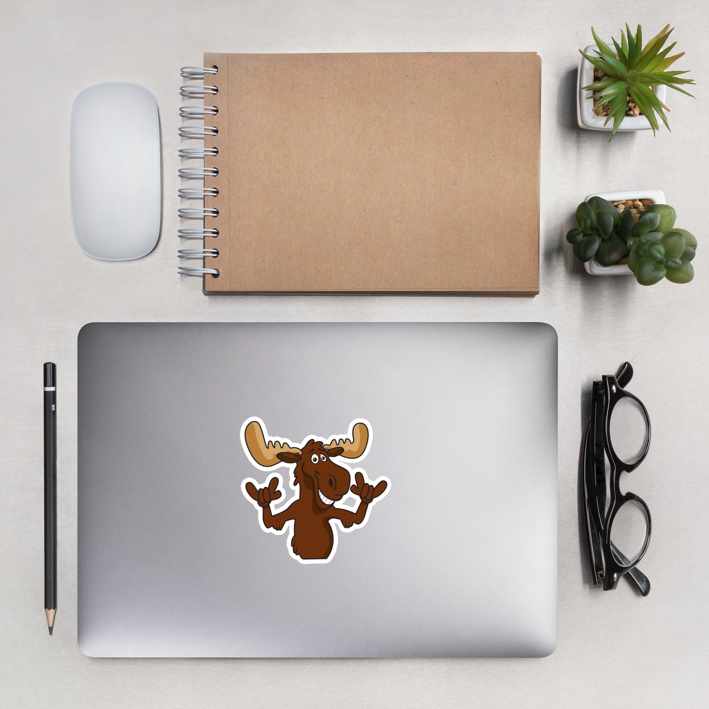 "Cool Moose" Sticker