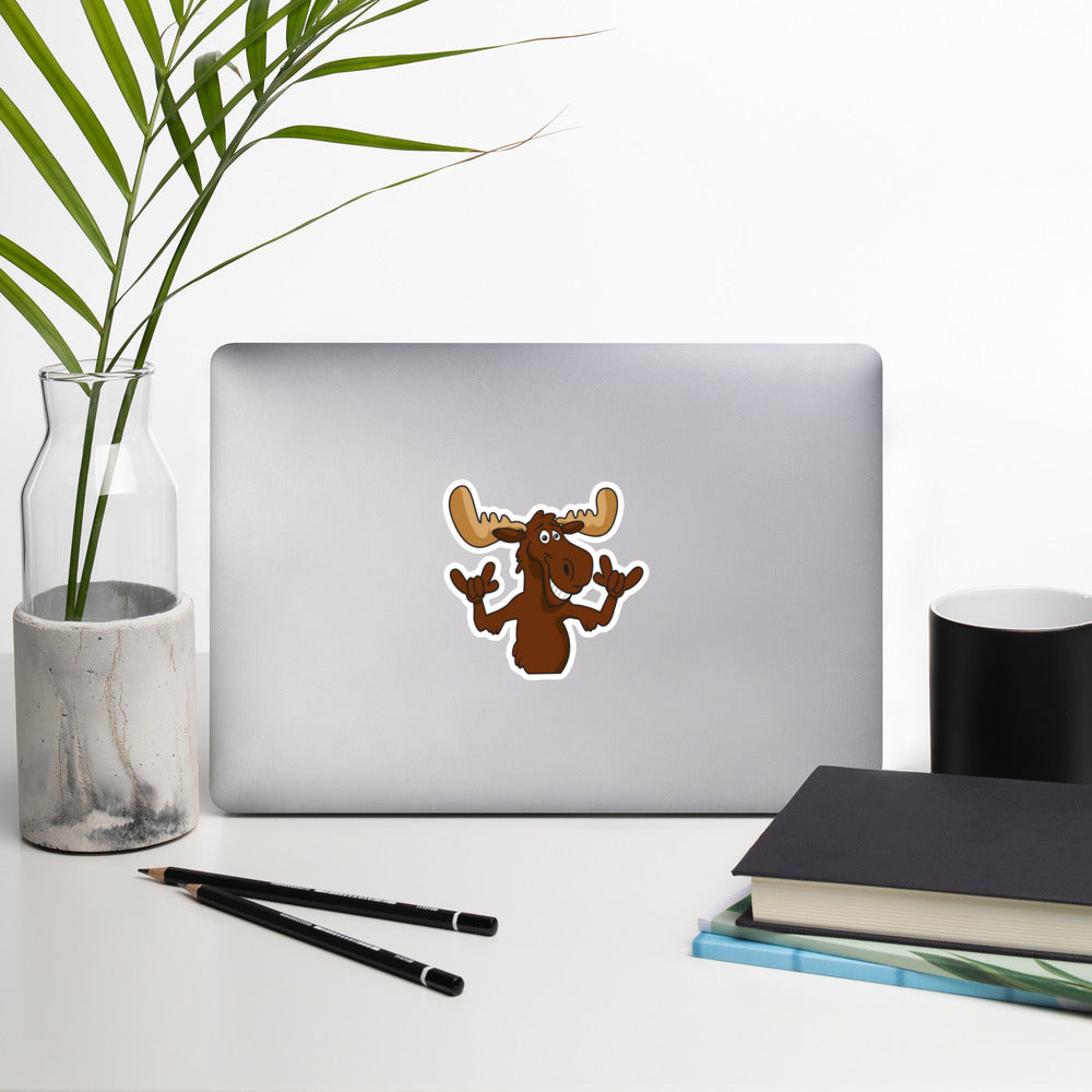 "Cool Moose" Sticker