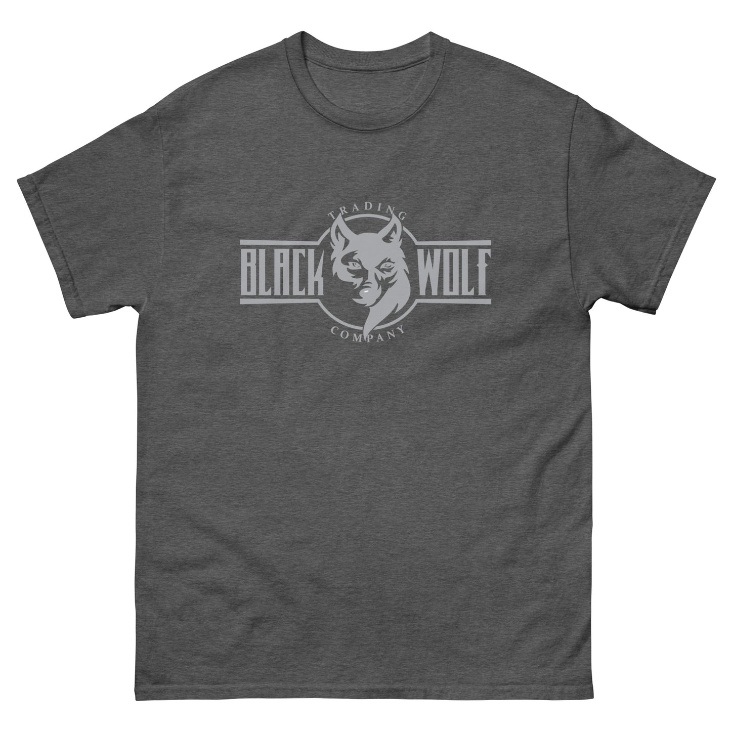 Black Wolf Trading Company dark colored T-shirt