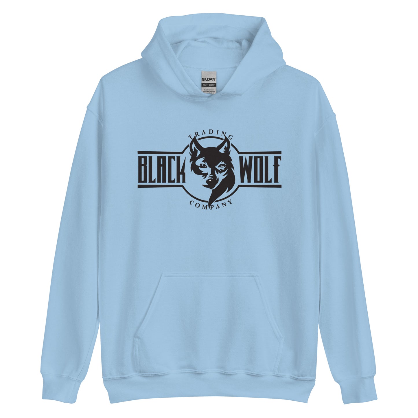 Black Wolf Trading Company Light Colored Unisex Hoodie