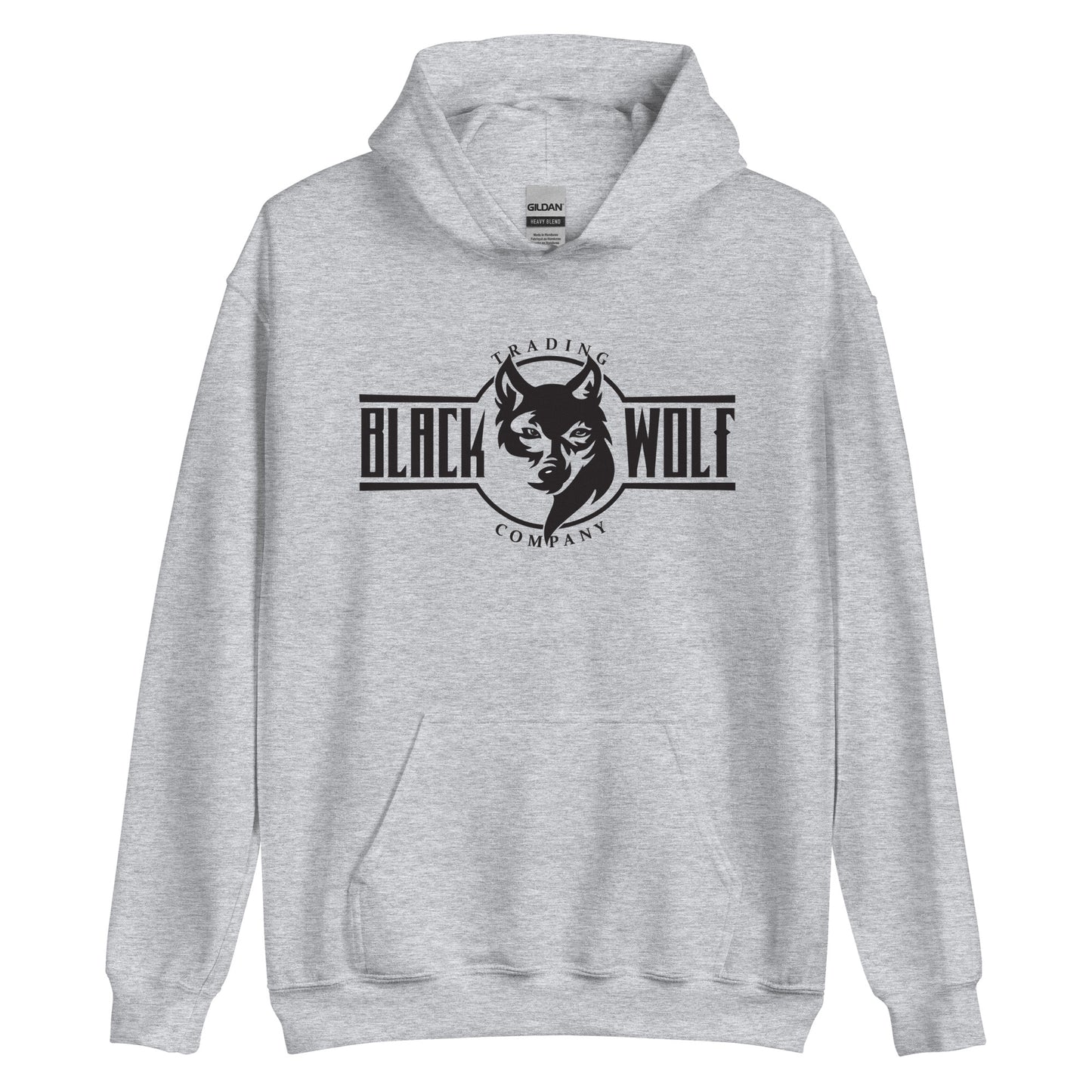 Black Wolf Trading Company Light Colored Unisex Hoodie